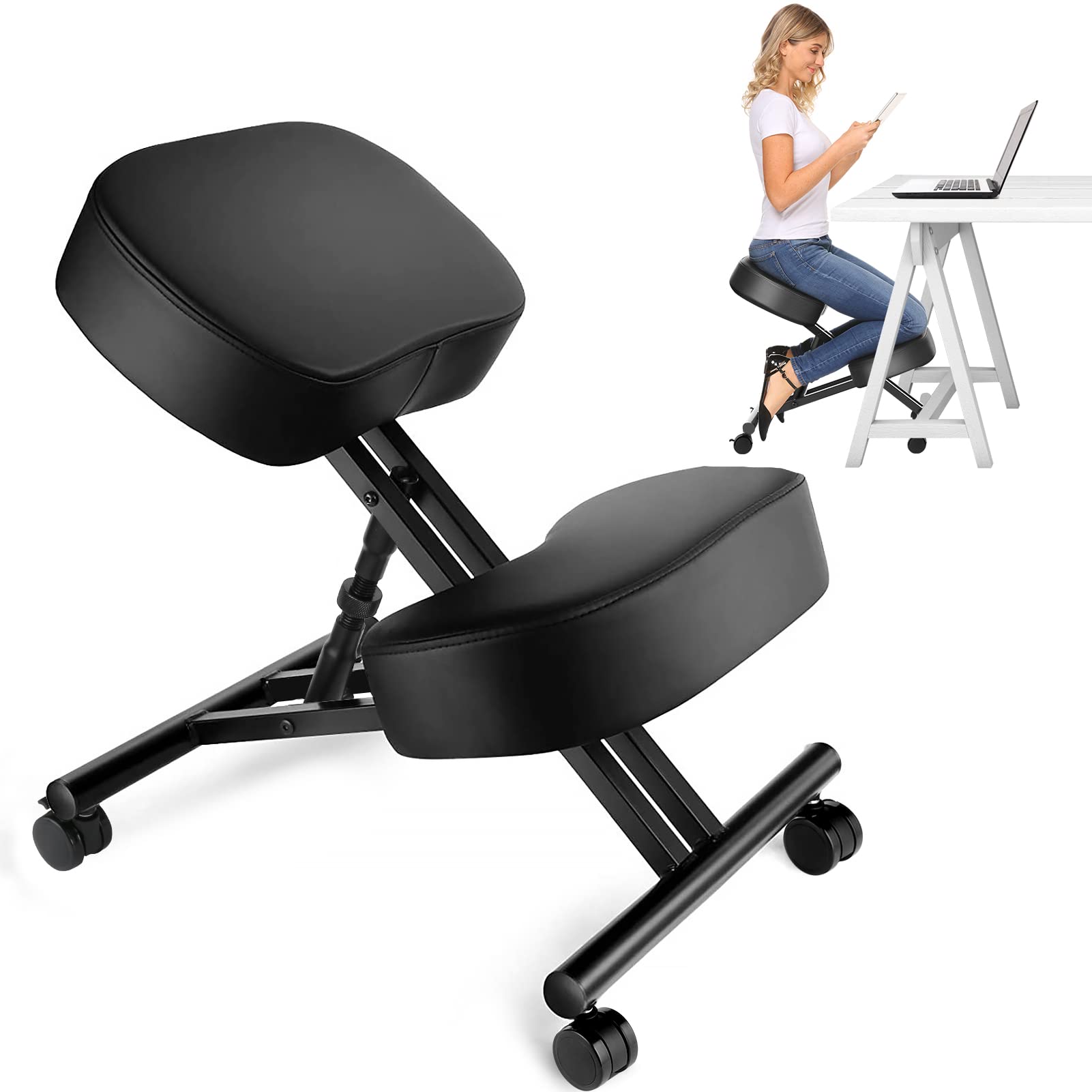 Office Furniture Home - Ofis İçin Ergonomik Diz Çökme Koltuğu,