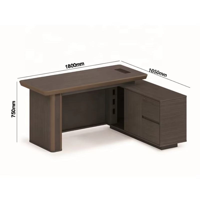 Office Furniture Manufacturers - Ergonomik 72 inç Ahşap Bilgisayar Masası