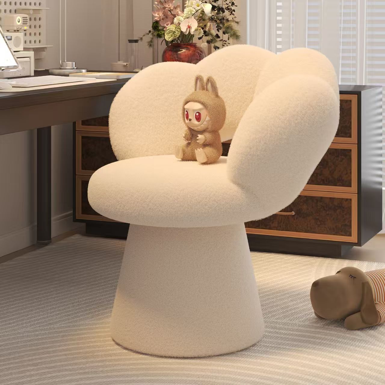 Office Furniture And Desks - Bel Desteği ile Ergonomik Ev Ofis