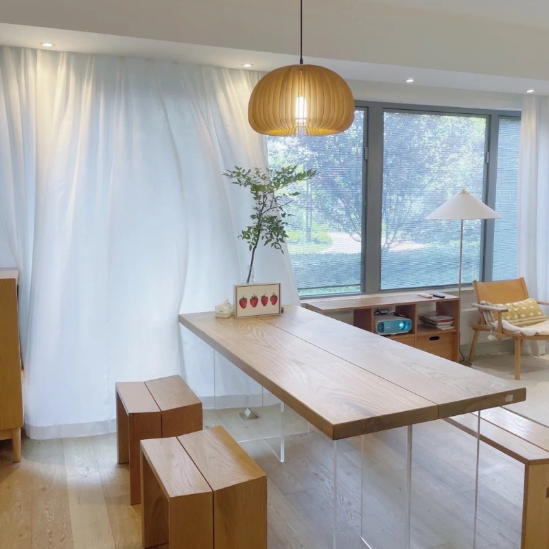 İskandinav Masif Ahşap Akrilik - Office Furniture And Desks incelemesi ve fiyatı