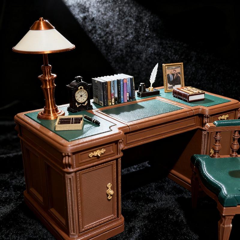 1:12 Ölçekli Dollhouse Mini Vi - Office Furniture And Desks incelemesi ve fiyatı