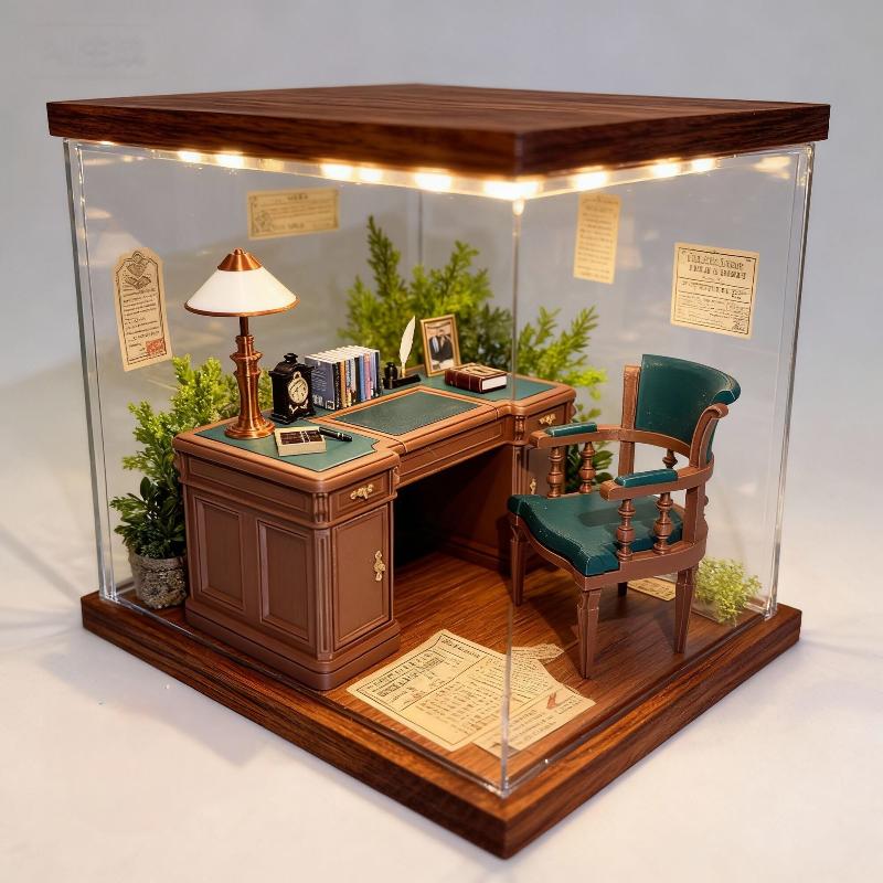 1:12 Ölçekli Dollhouse Mini Vi - Office Furniture And Desks incelemesi ve fiyatı