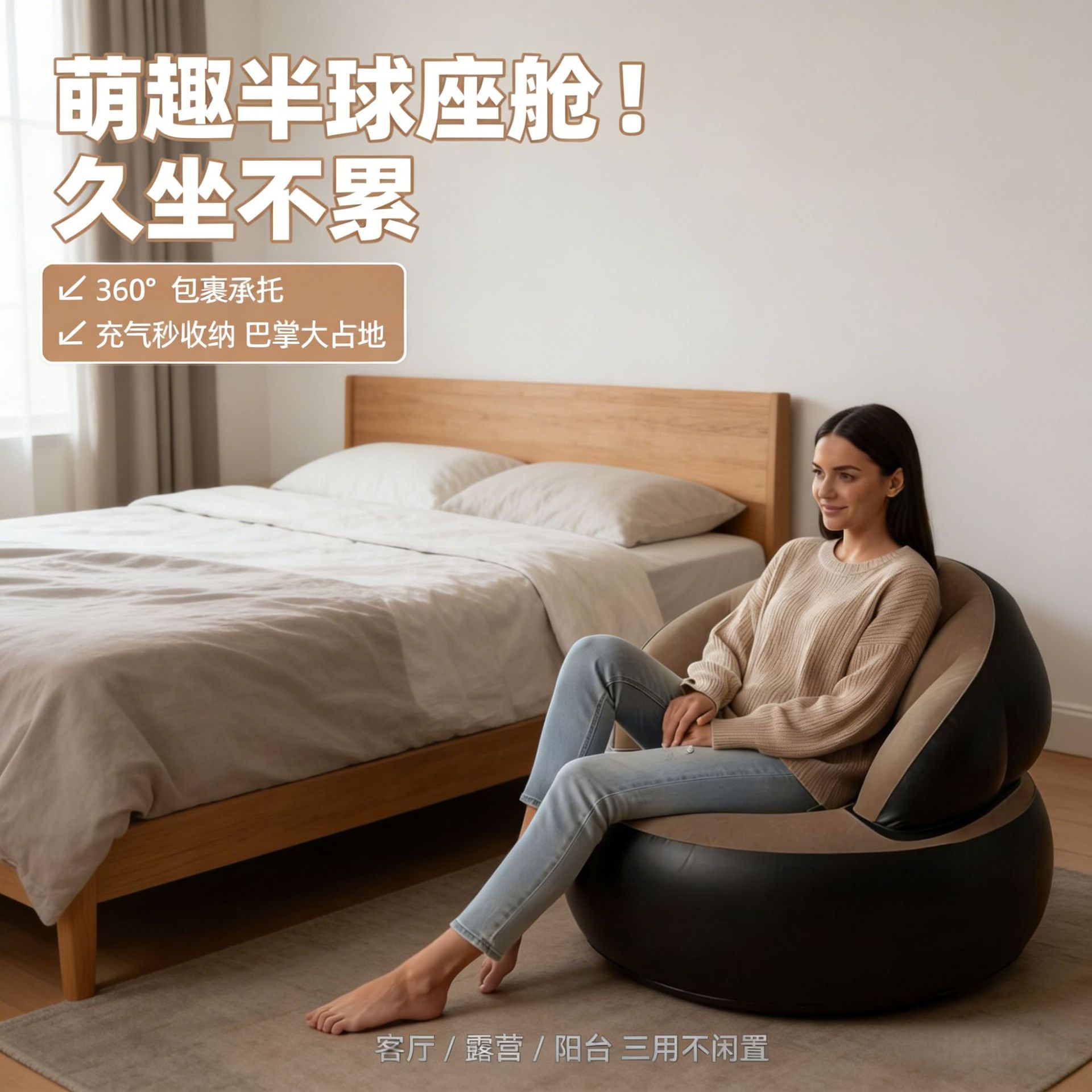 Sınır ötesi şişme tekli koltuk - Office Furniture Home incelemesi ve fiyatı