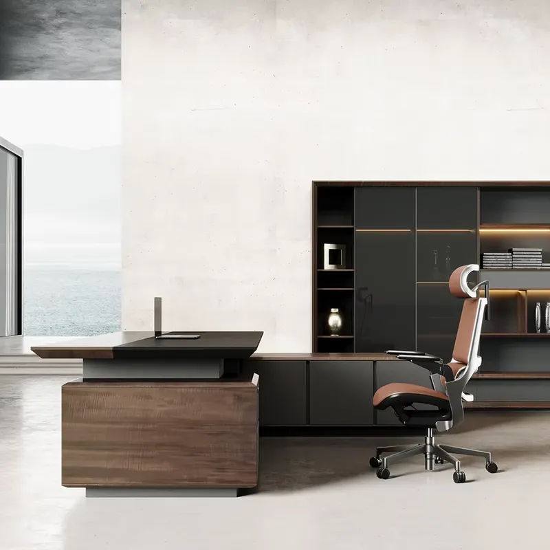 Lüks Yönetici Masası Masif Ahş - Office Furniture And Desks incelemesi ve fiyatı