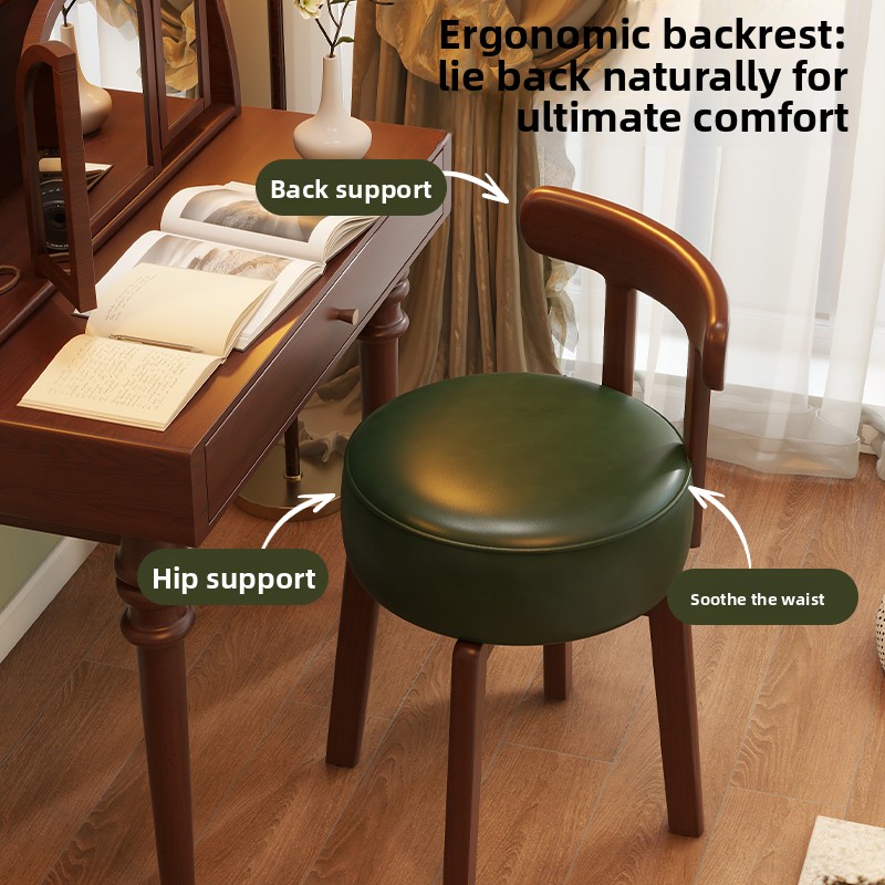 Masif ahşap döner makyaj koltu - Office Furniture Home incelemesi ve fiyatı